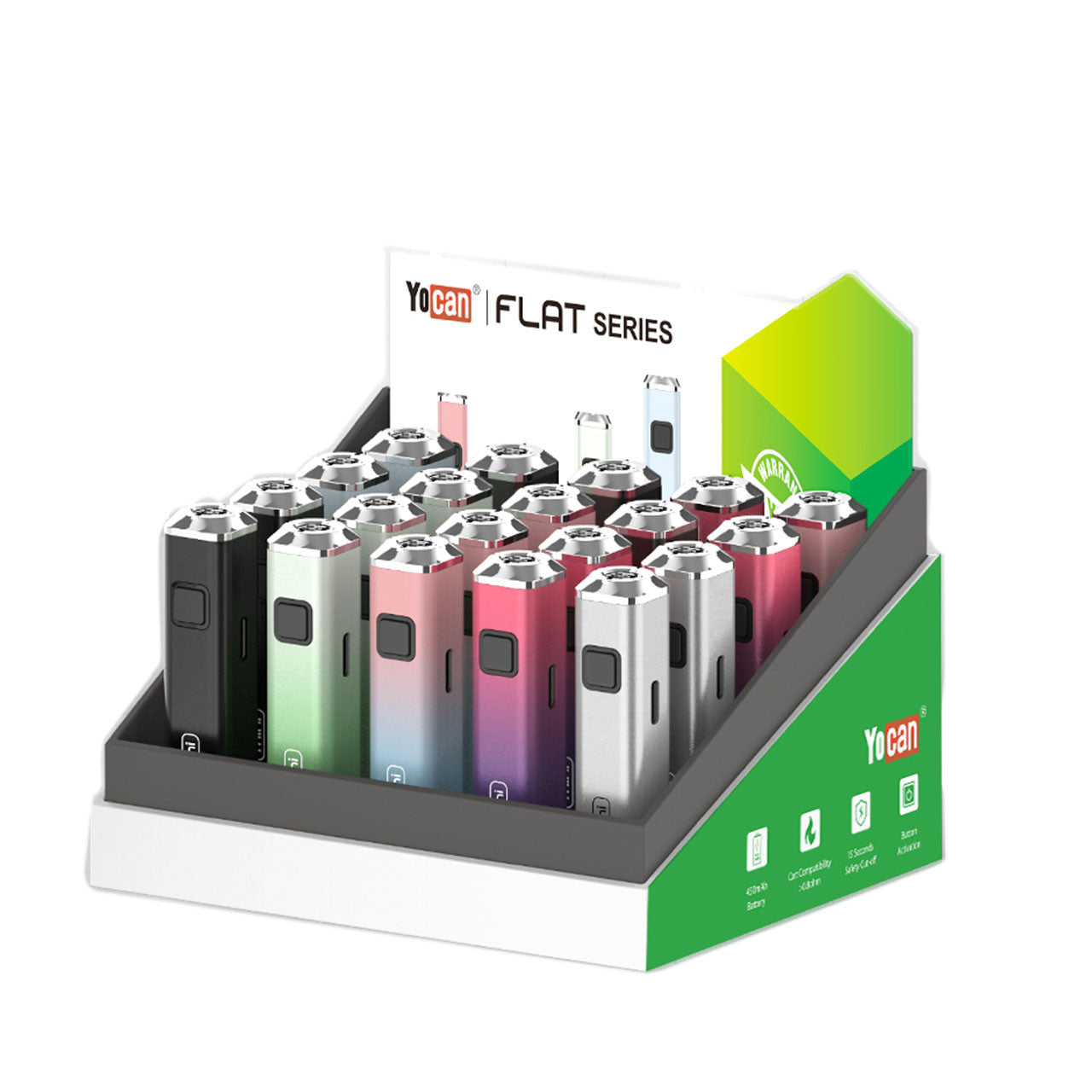 Yocan Flat Mini Battery 20pk